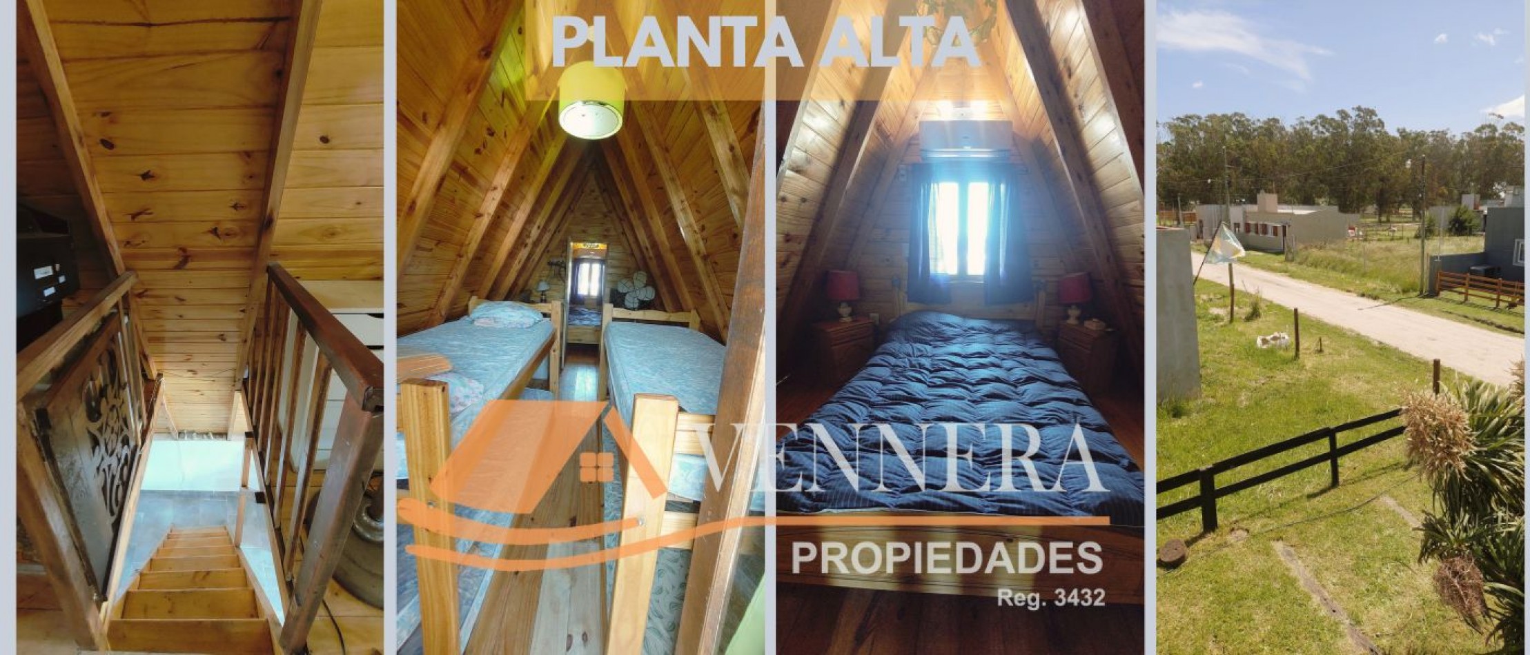Gran terreno y casa alpino Apta a credito bancario !!