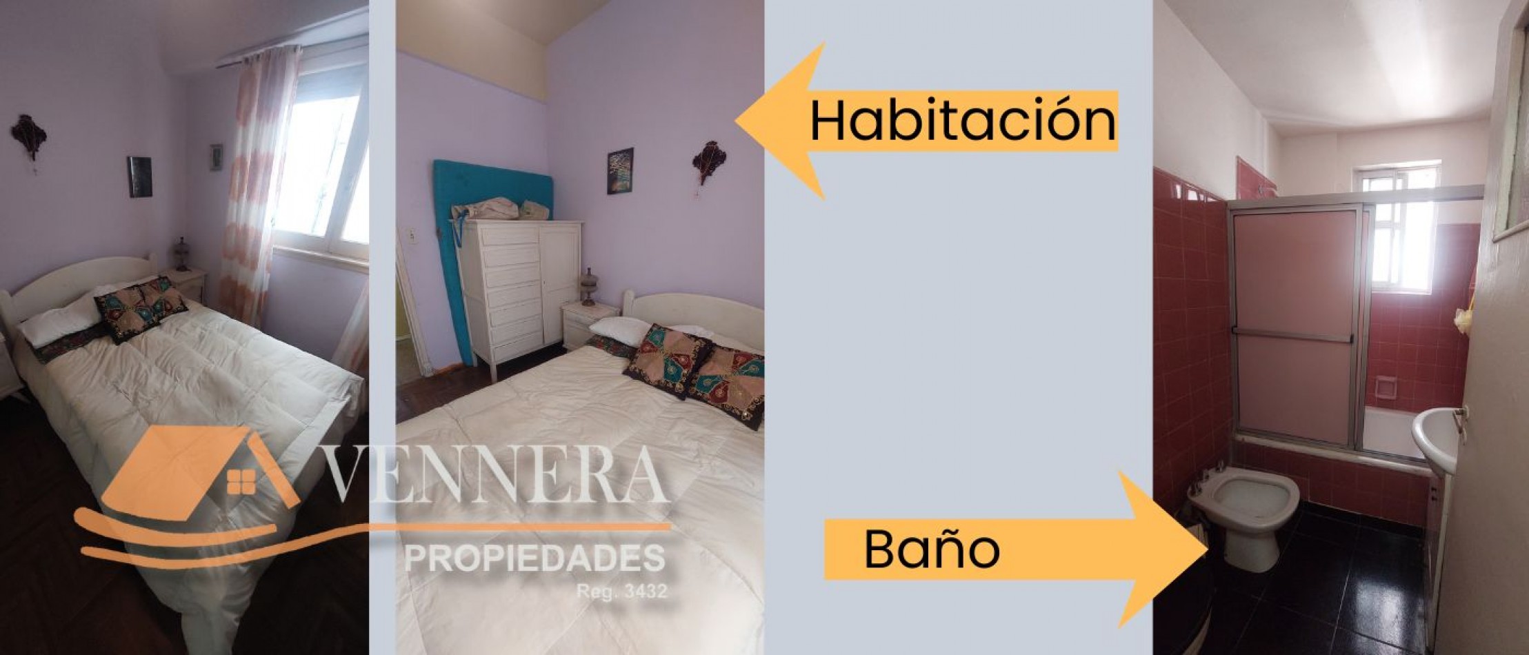 Departamento dos ambientes centro