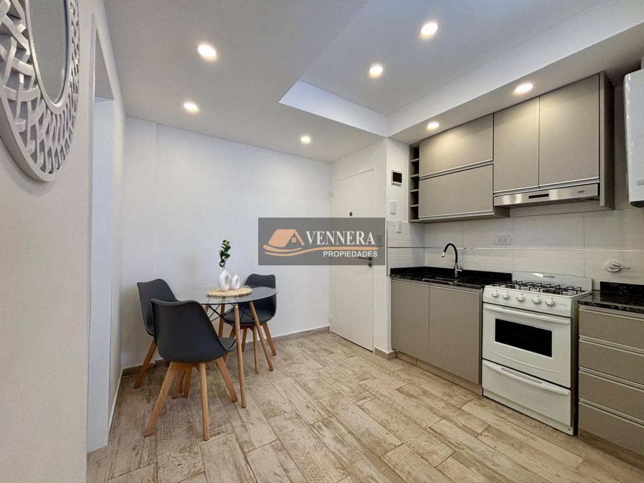 Hermoso departamento de un ambiente  dividido al contrafrente !!! 