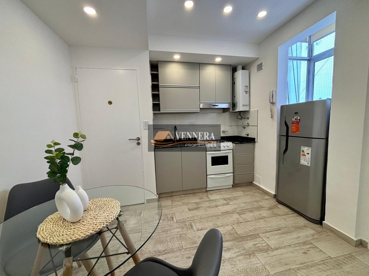 Hermoso departamento de un ambiente  dividido al contrafrente !!! 