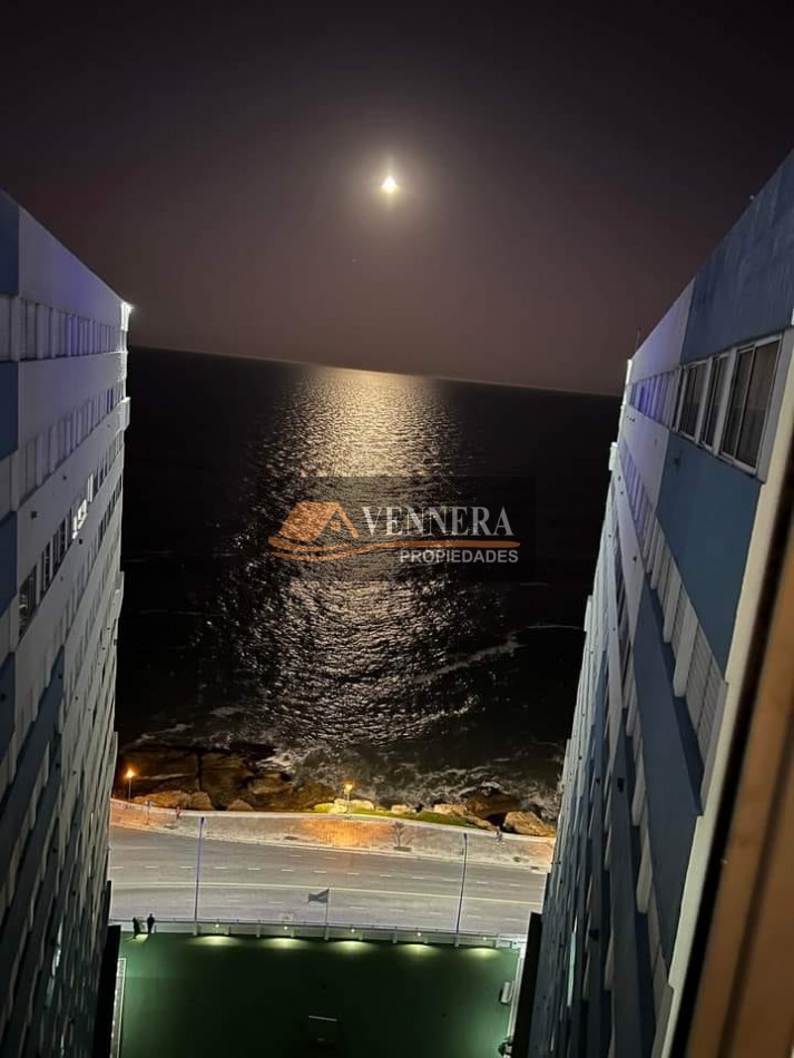 Departamento Tres ambientes con vista al mar 